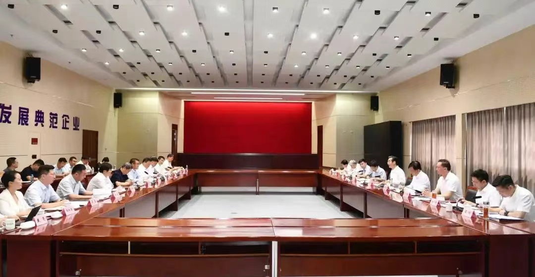 淮安市委书记史志军到开云手机入口官网井神公司考察调研